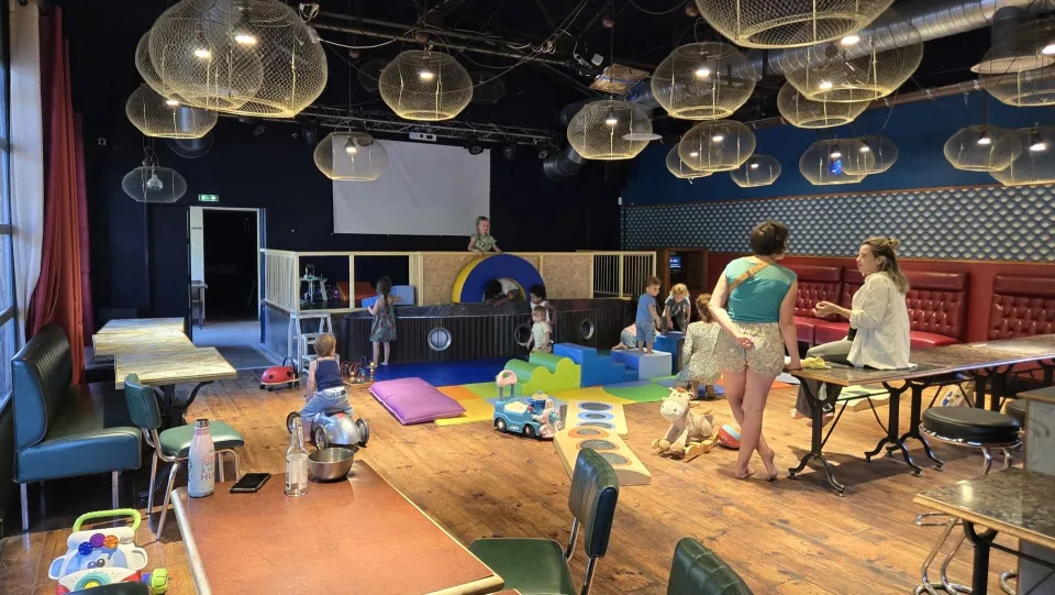 L'espace enfants et ses jeux de motricité